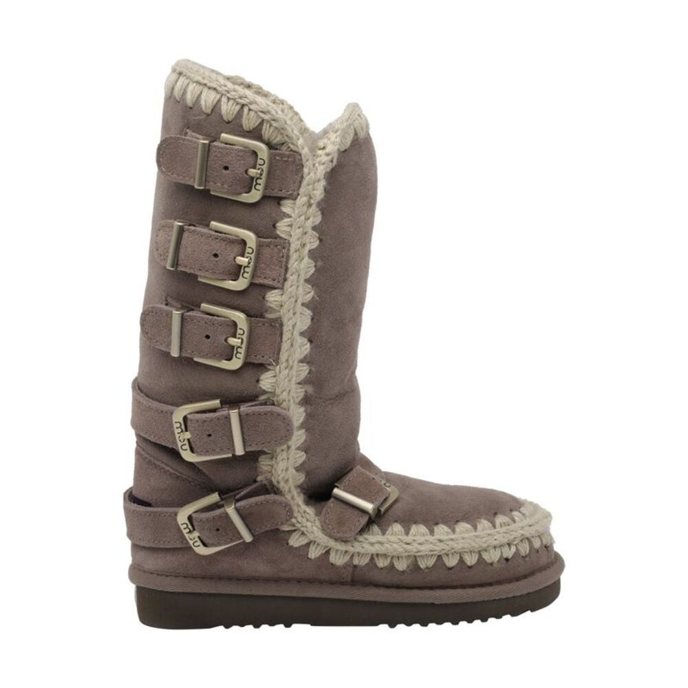 Mou Women Eskimo Buckle Strap Boots